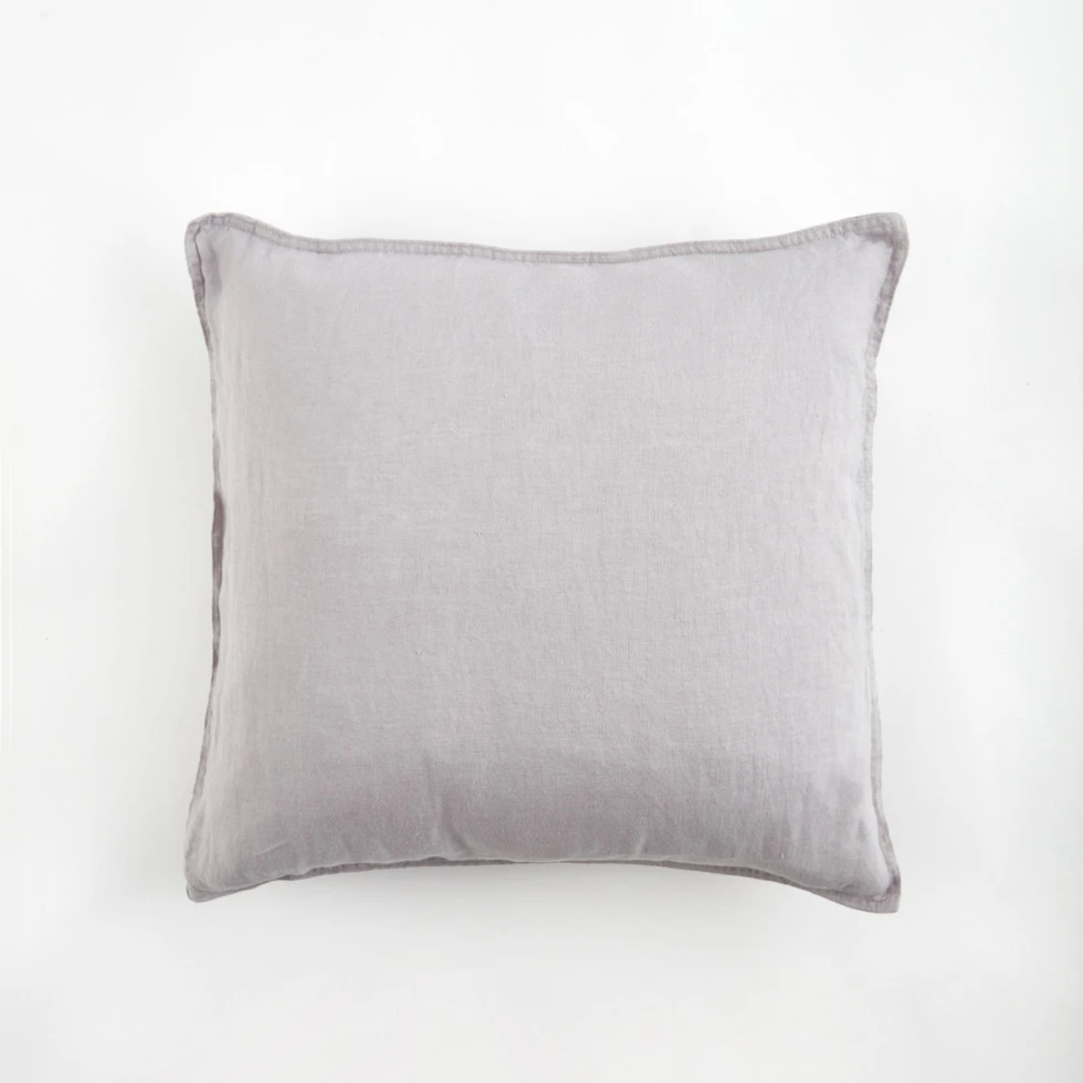 Poszewka lniana Washed Linen 40x40cm Light Grey take a NAP