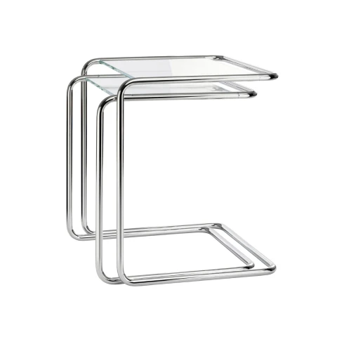 Zestaw stolików B-97 outdoor ze szkła - Thonet