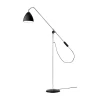 Regulowana lampa podłogowa Bestlite chrome BL4 Gubi