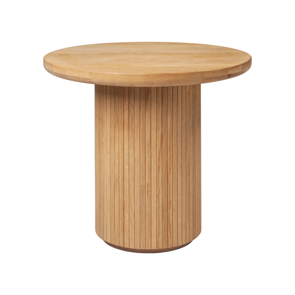 Drewniany wysoki stolik Moon Gubi