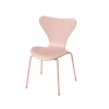 Małe, różowe krzesło Series 7 Fritz Hansen