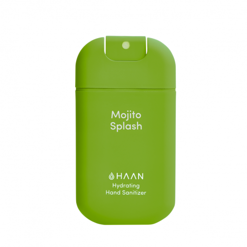 Antybakteryjny spray Pocket Mojito Splash Haan w kolorze intensywnej zieleni