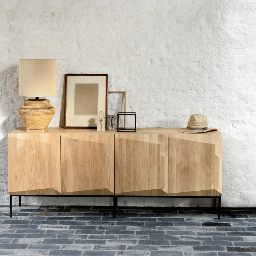 Komoda dębowa Stairs 150 cm