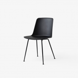 Krzesło outdoorowe Rely HW70 &Tradition w kolorze czarnym