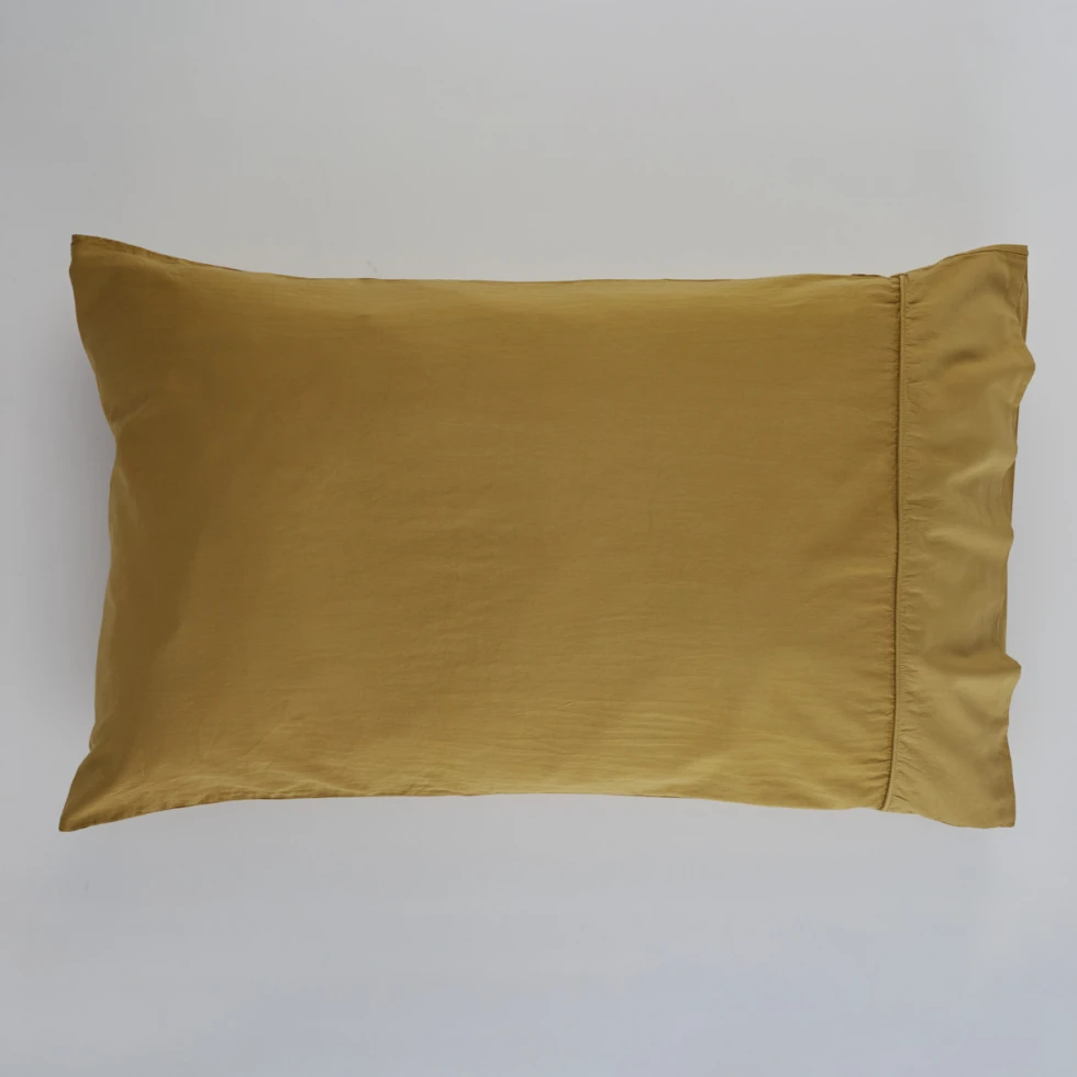 Poszewka na poduszkę bawełniana Vintage Satin Deep Lime 50x80 take a NAP