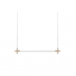 Lampa wisząca Cross Brass bs.living - 80 cm