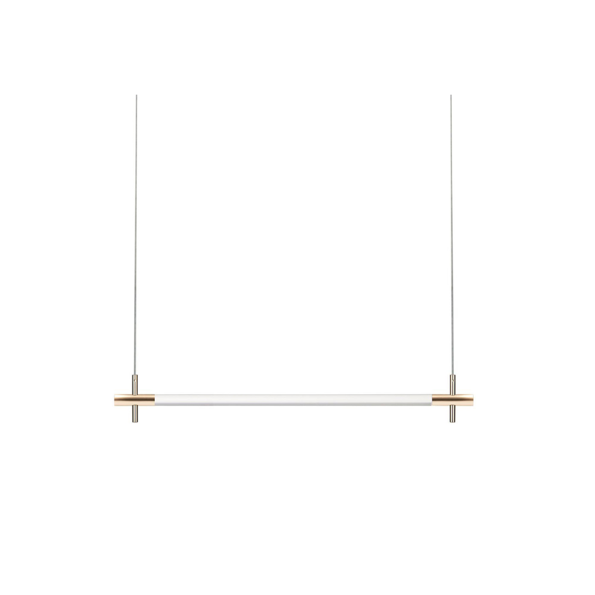 Lampa wisząca Cross Brass bs.living - 80 cm