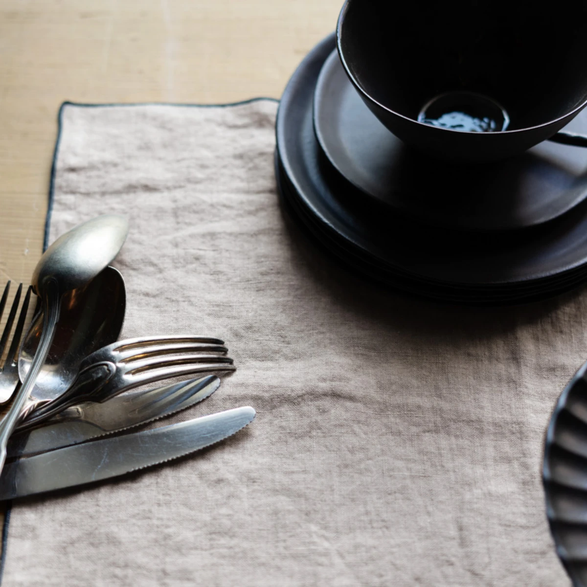 Komplet 2 podkładek Bord 35x48 Anthracite NAP