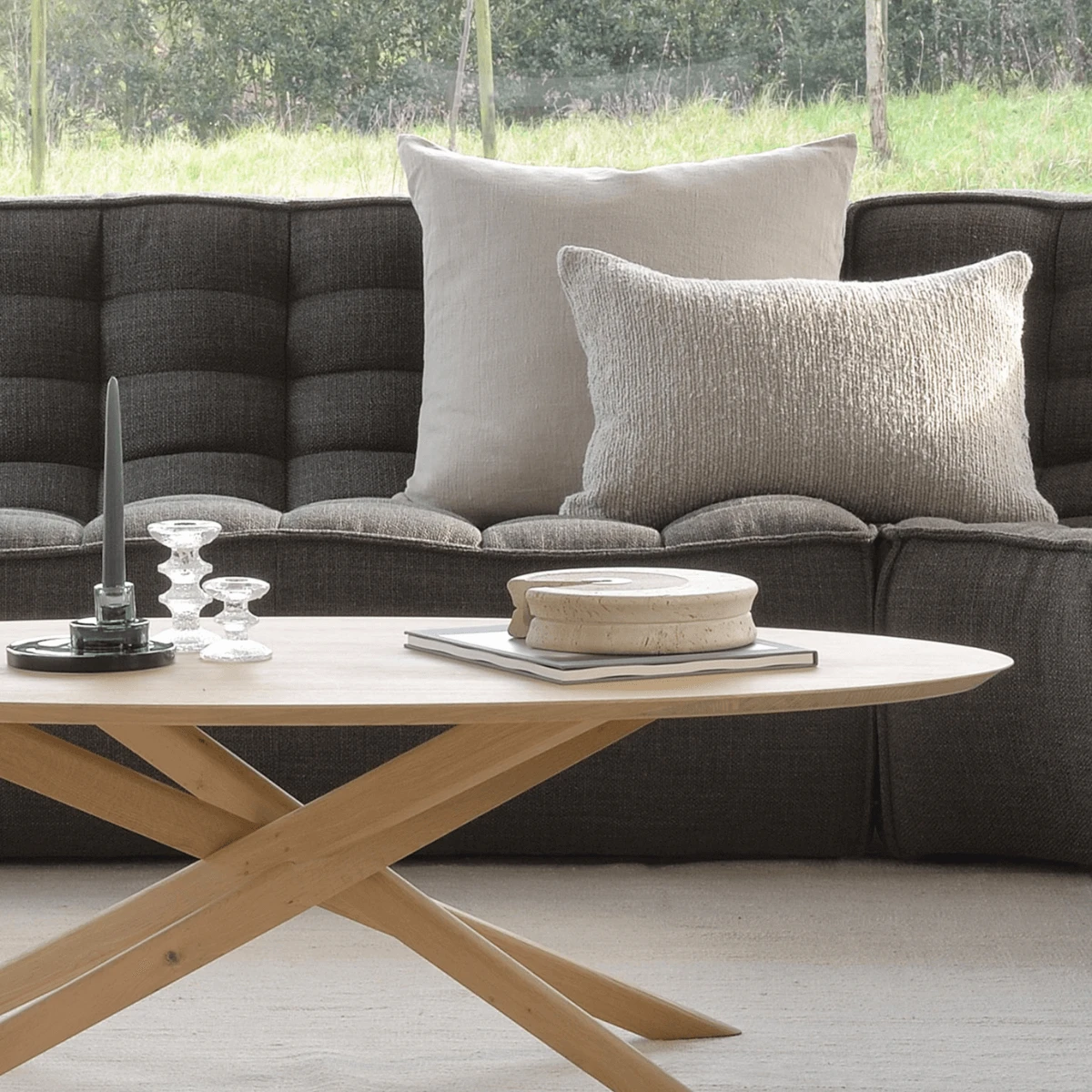 Sofa dwuosobowa N701 Dark Grey