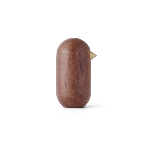 Figurka dekoracyjna Little Bird 7cm Walnut Normann Copenhagen