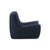 Fotel N701 Graphite Fabric Ethnicraft - kształt
