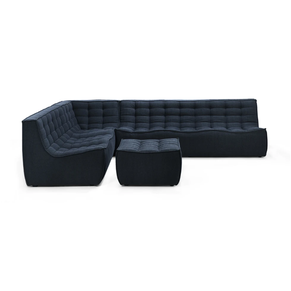 Sofa dwuosobowa N701 Graphite Fabric Ethnicraft