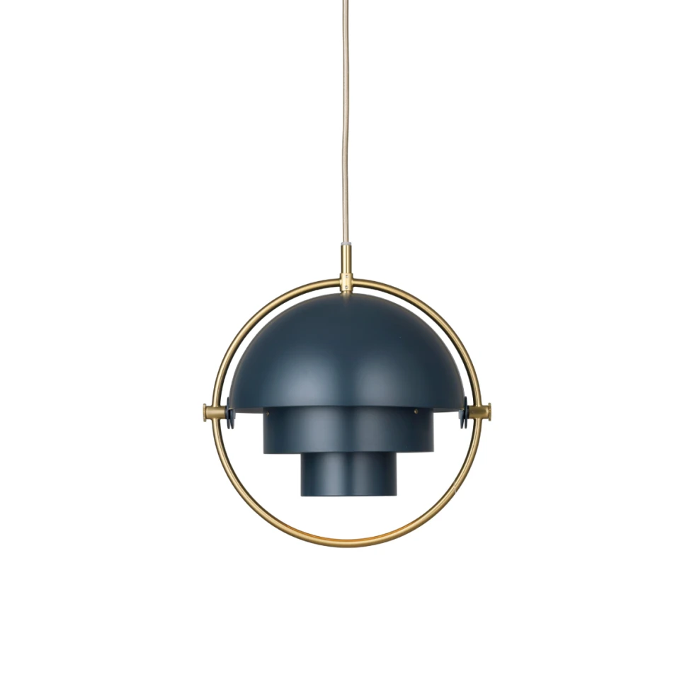 Lampa wisząca Multi-Lite Brass Base Small Gubi