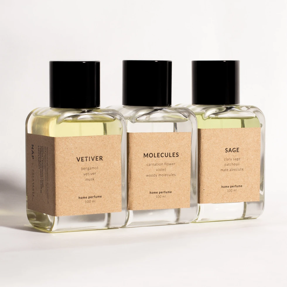 Home Perfume Vetiver 100ml Polasense