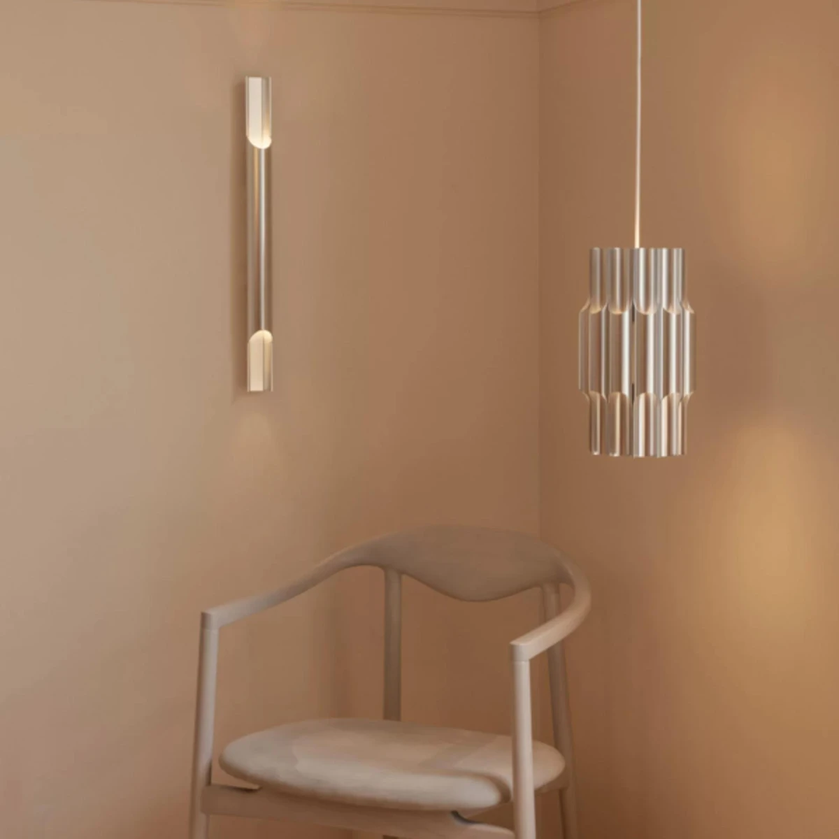 Lampa ścienna Pan 50 Aluminium