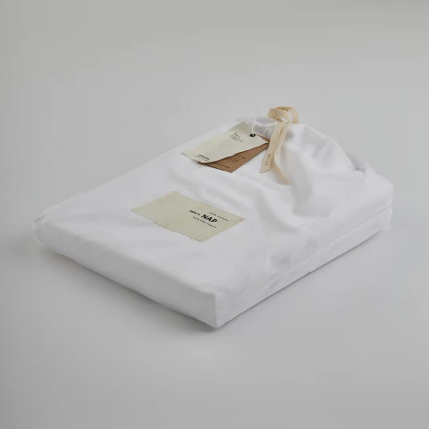 Komplet pościeli Classic Satin White take a NAP