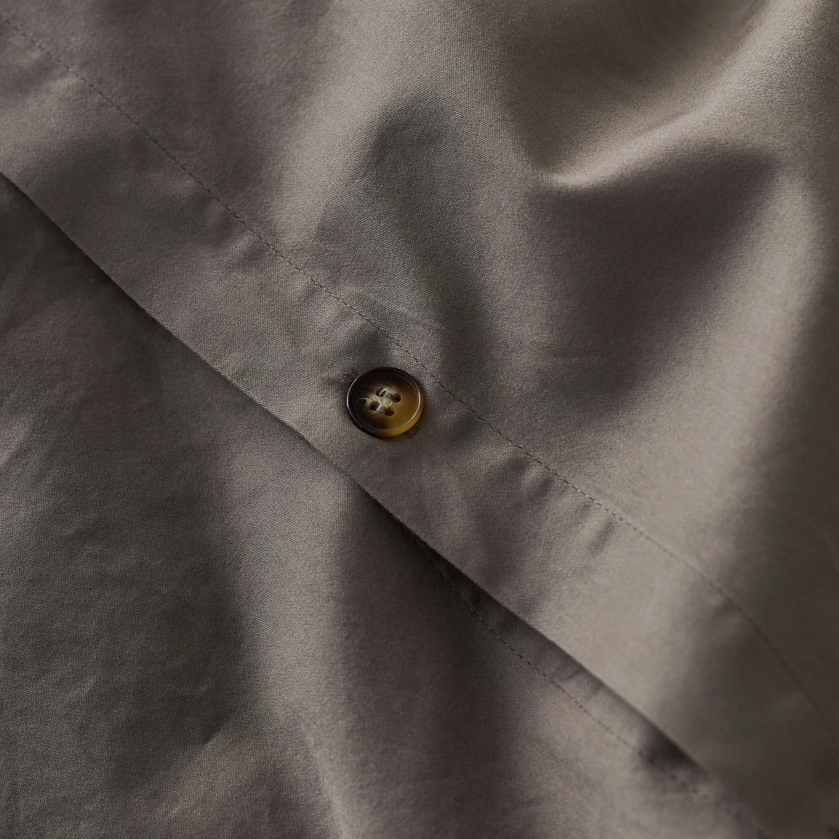 Komplet pościeli z bawełny satynowej Lizbona III Taupe  NAP