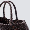 Torba Santa Croce Small Dark Brown Dragon Diffusion