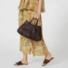 Torba Santa Croce Small Dark Brown Dragon Diffusion