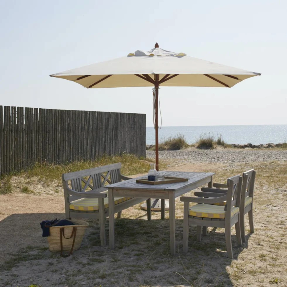 Parasol ogrodowy Messina 270x270 Off-White Skagerak