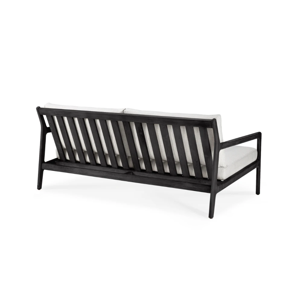 Sofa outdoorowa dwuosobowa Jack Teak Black Ethnicraft