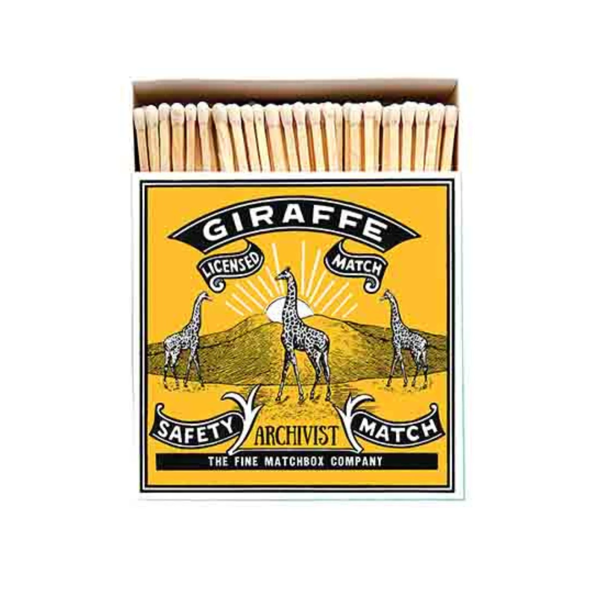Zapałki Giraffe Archivist