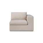 Moduł z podłokietnikiem sofa Mellow Ivory Ethnicraft