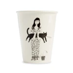 Porcelanowy kubek 4 black cat helen b