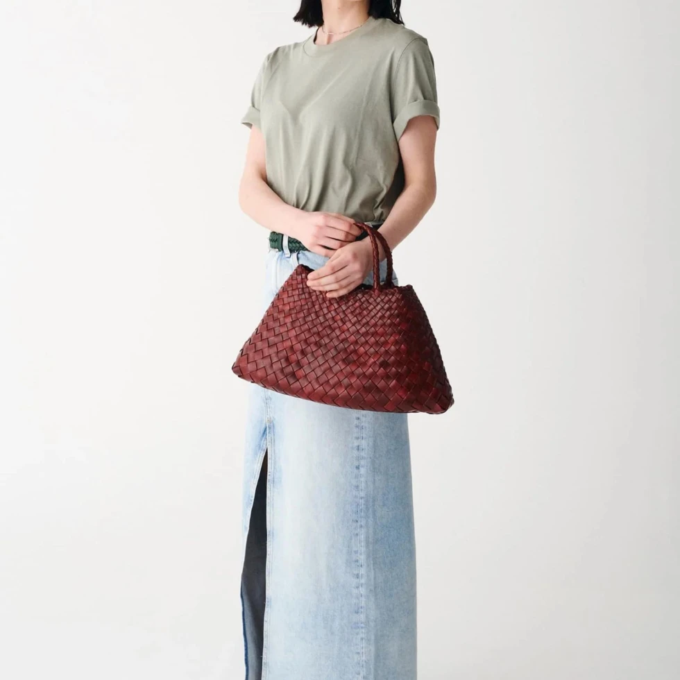 Torba Santa Croce Small Bordo Dragon Diffusion
