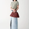 Torba Santa Croce Small Bordo Dragon Diffusion