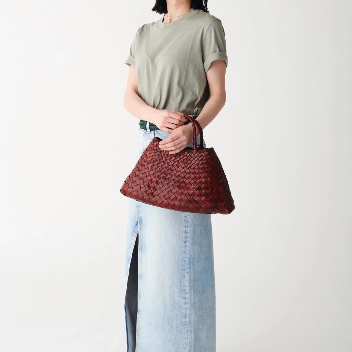 Torba Santa Croce Small Bordo Dragon Diffusion