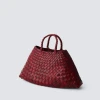 Torba Santa Croce Small Bordo Dragon Diffusion
