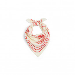 Chusta Dogs Scarf Off-white HAY