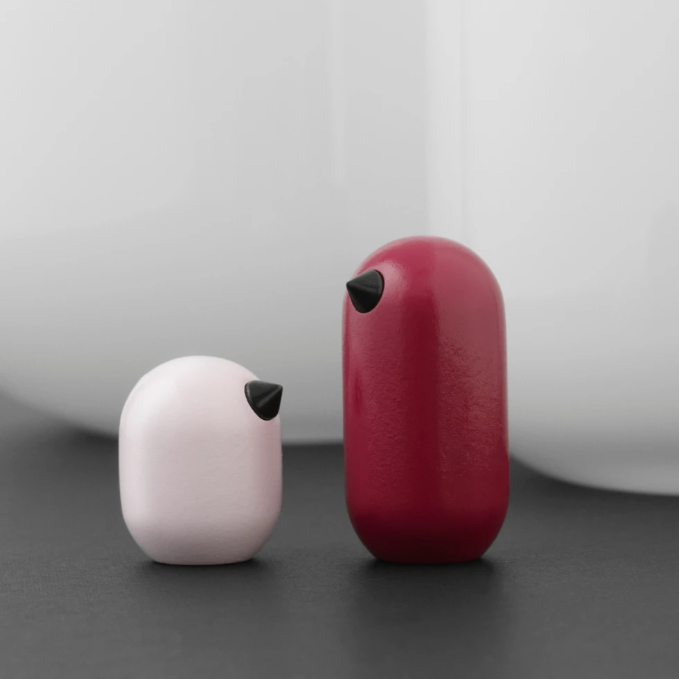 Figurka dekoracyjna Little Bird 5cm Magenta Normann Copenhagen