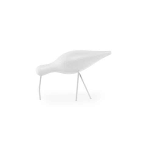 Figurka Shorebird L White White Normann Copenhagen