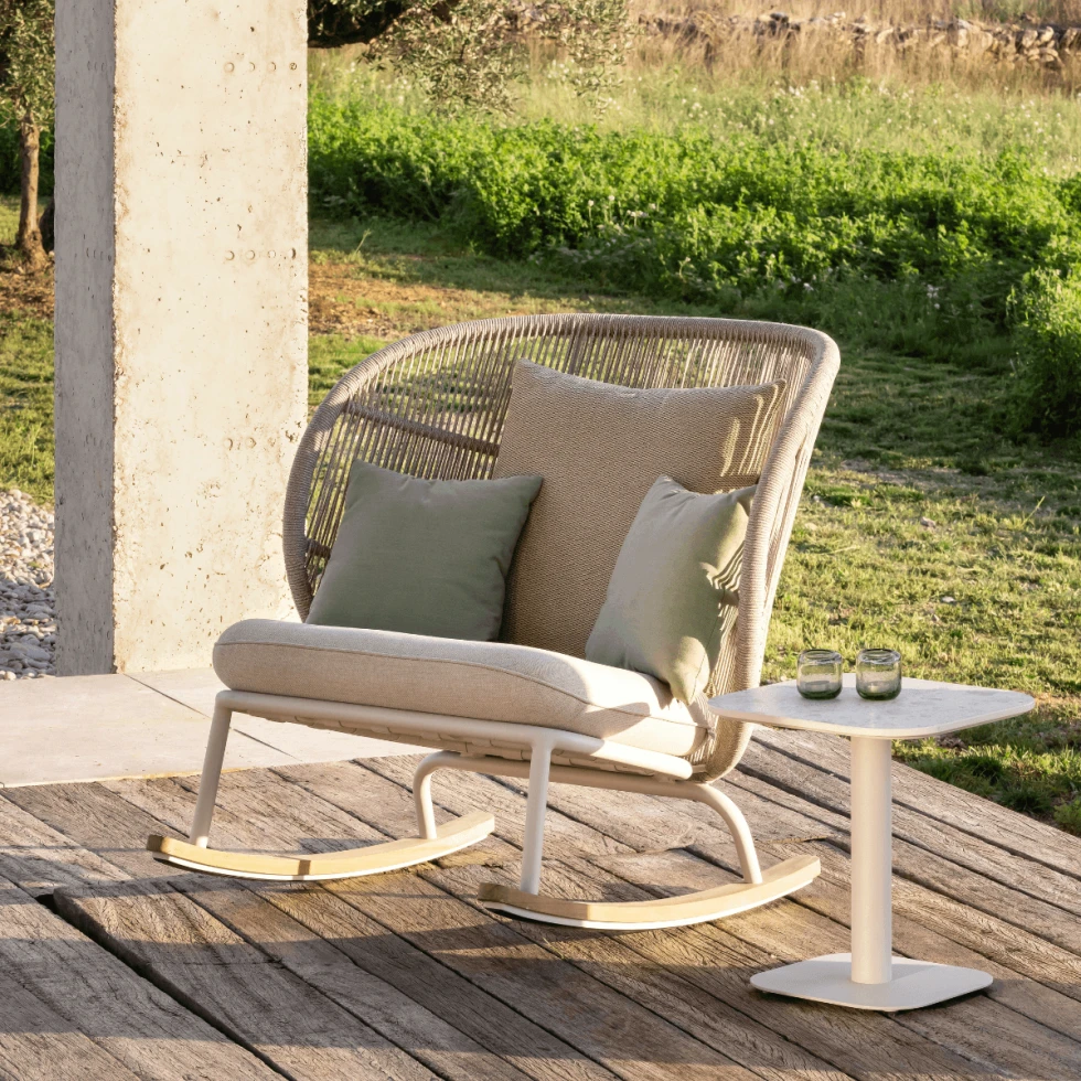 Fotel bujany outdoorowy Kodo Cocoon Vincent Sheppard