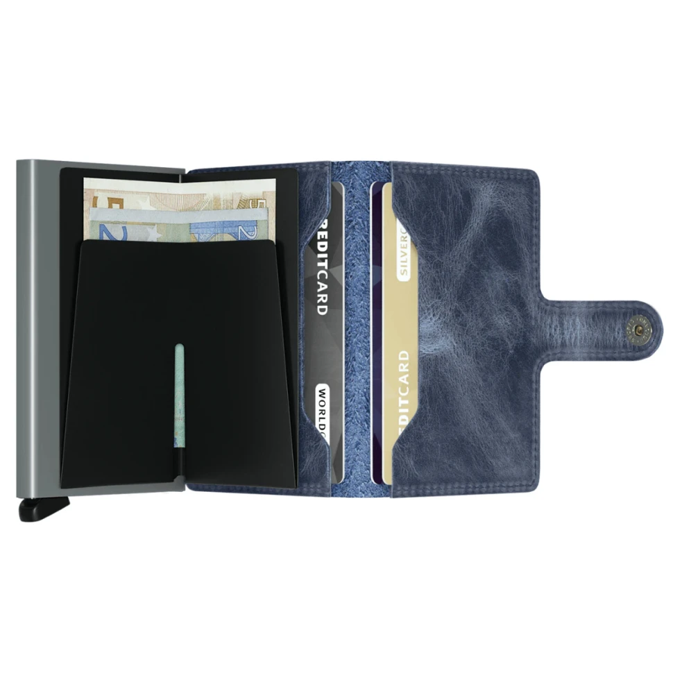 Portfel Miniwallet Vintage Blue Secrid