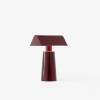 Świecąca lampa stołowa Caret MF1 &Tradition - dark burgundy