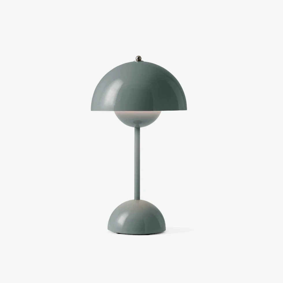 Lampa stołowa Flowerpot &Tradition - stone blue