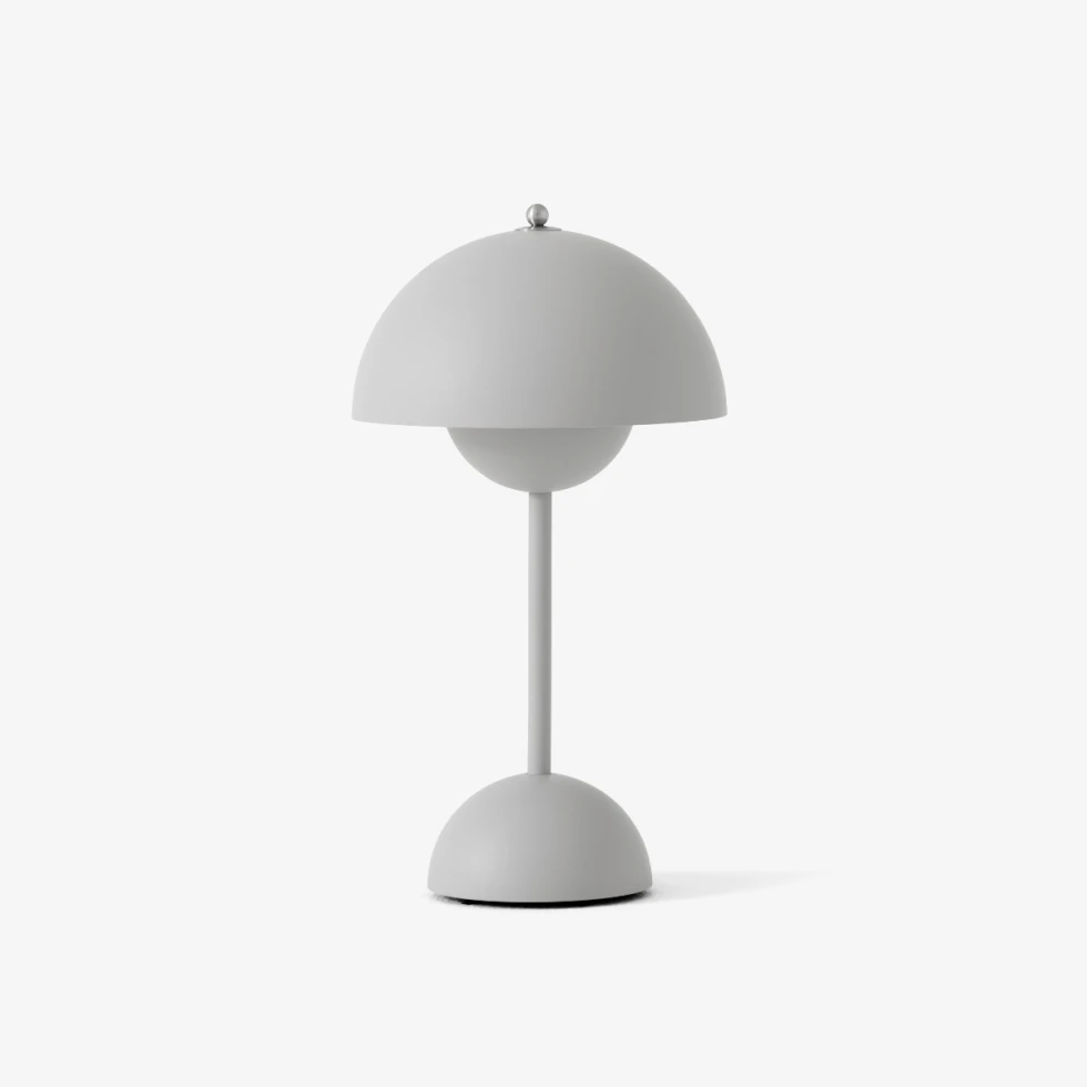 Lampa przenośna Flowerpot VP9 Matt Light Grey &Tradition