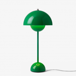 Lampa stołowa Flowerpot VP3 Signal Green &Tradition