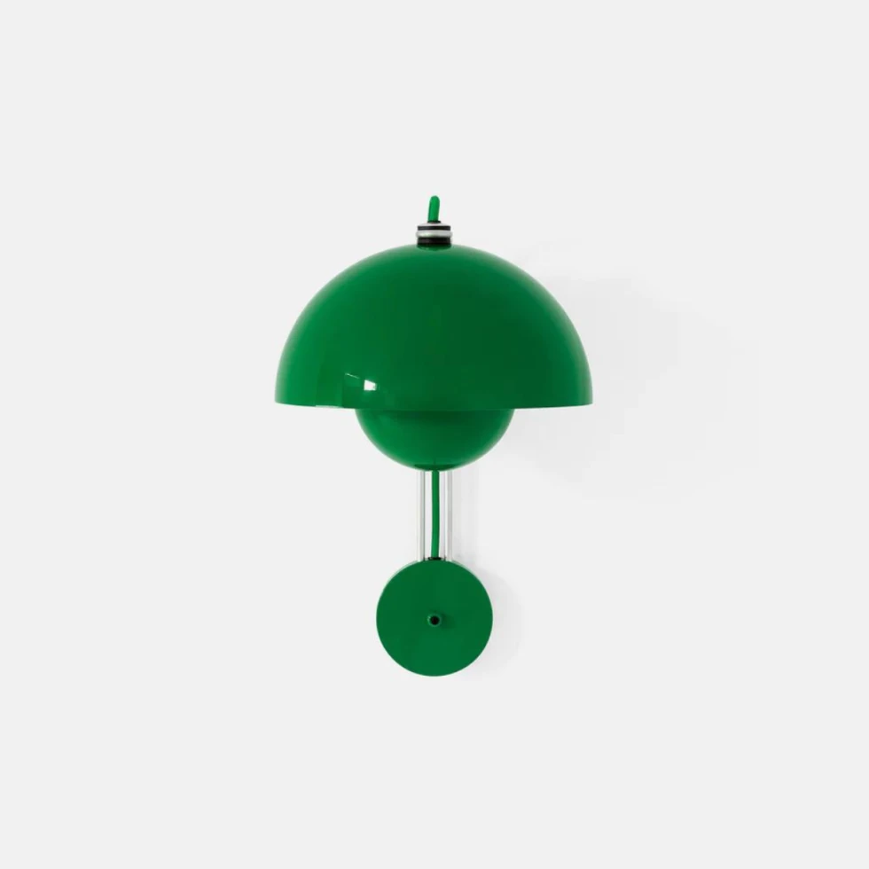 Lampa ścienna Flowerpot VP8 Signal Green​ &Tradition