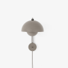 Lampa ścienna Flowerpot VP8 &Tradition - grey beige