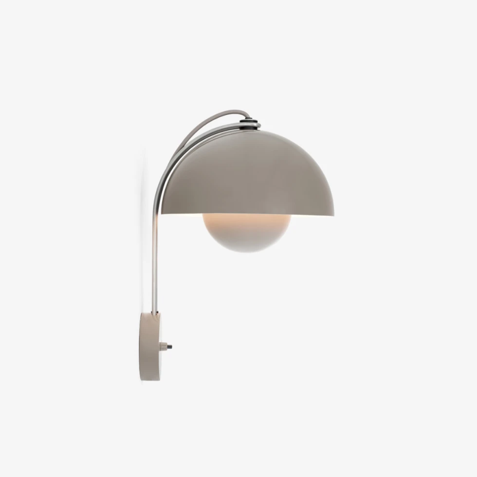 Lampa ścienna Flowerpot VP8 Grey Beige &Tradition