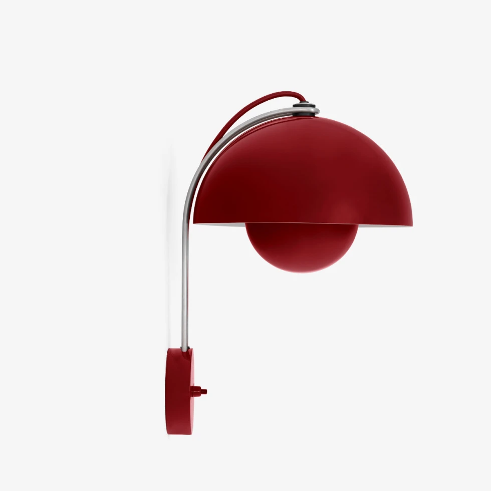 Lampa ścienna Flowerpot VP8 Red &Tradition