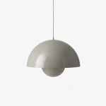 Lampa wisząca Flowerpot VP2 Grey Beige &Tradition