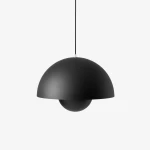 Lampa wisząca Flowerpot VP2 Matt Black &Tradition