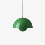 Lampa wisząca Flowerpot VP7 Signal Green &Tradition