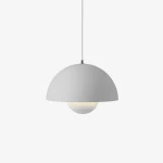 Lampa wisząca Flowerpot VP7 Matt Light Grey &Tradition