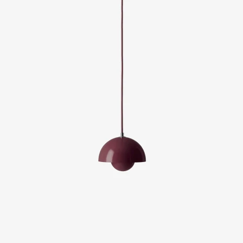 Lampa wisząca Flowerpot VP10 Dark Plum &Tradition